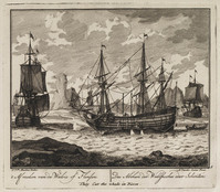 KG 08772
<br/>
't Afmaken van de Walvis of Flensen
<br/>
<em>Laan, Adolf van der</em>